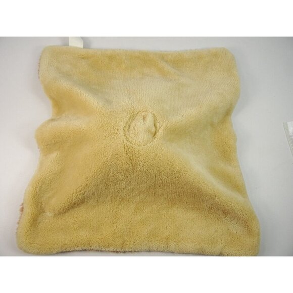 Kellytoy Brown Bear Lovey Rattle Security Blanket Plush Baby Toy - Picture 5 of 5